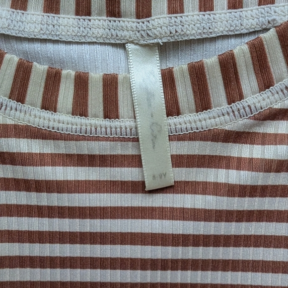 Rylee & Cru | Rashguard Boys Rust Stripe Shirt - Picture 3 of 4